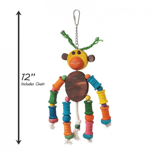 HARI Smart Play Enrichment Parrot Toy Monkey King - 81005