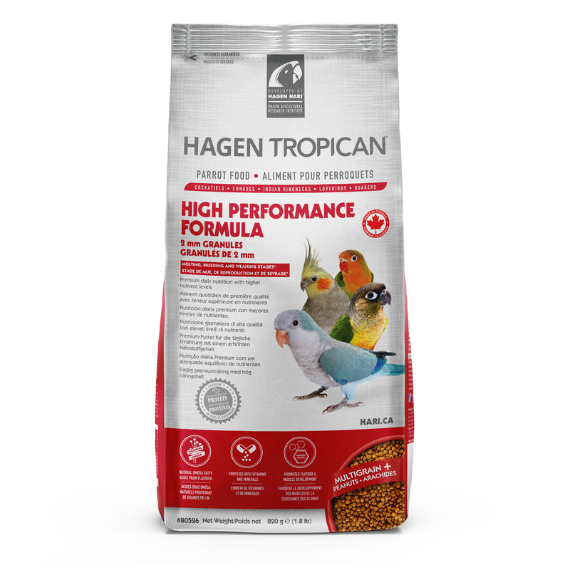Hagen Tropican High Performance 2mm Granules for Parrots