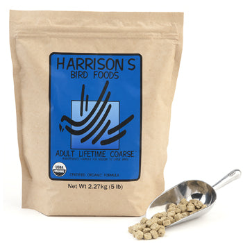 Harrison's Adult Lifetime Coarse Parrot Pellet - Exotic Wings and Pet Things
