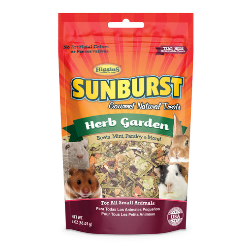 Higgins Sunburst Herb Garden Gourmet Natural Small Pet Treat