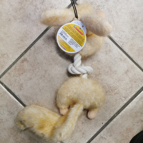 Chomper Tail Waggers Rope Animals