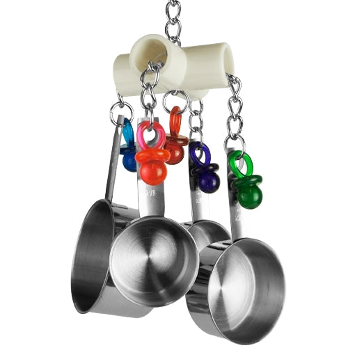 King's Cages Pots & Pans Bird Toy - Exotic Wings and Pet Things
