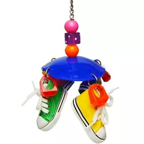 King's Cages Coco Sneaker Parrot Parakeet Toy - K916