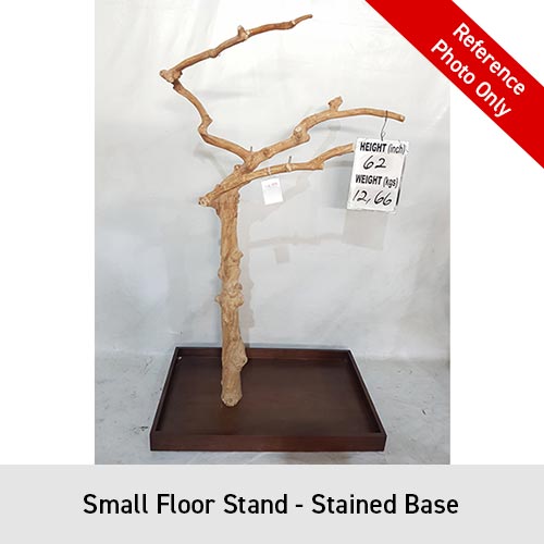 King's Cages Enrichment Java Wood Floor Stand S/M/L - Order