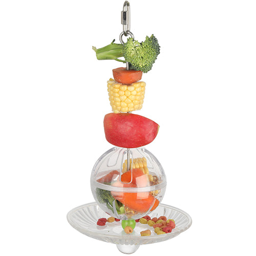 Round Foraging Skewer Toy for All Sizes - T031
