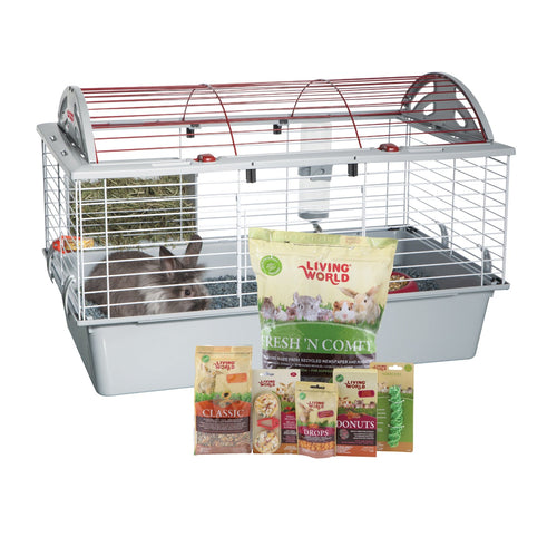 Living World Deluxe Rabbit Starter Kit - 61797