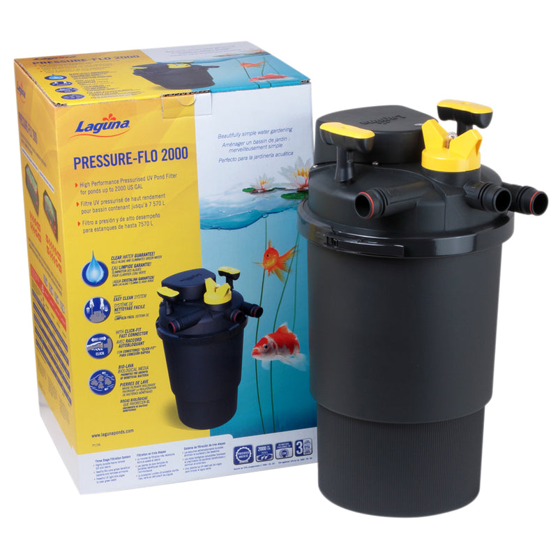 PressureFlo 2000 UVC Sterilizer Pond Filter