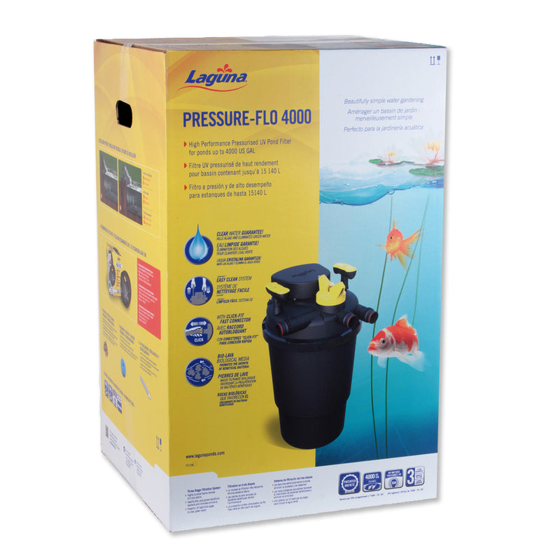 PressureFlo 4000 UVC Sterilizer Pond Filter
