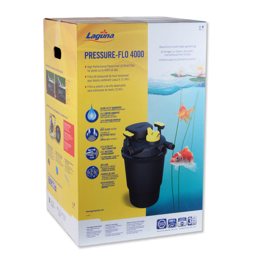PressureFlo 4000 UVC Sterilizer Pond Filter
