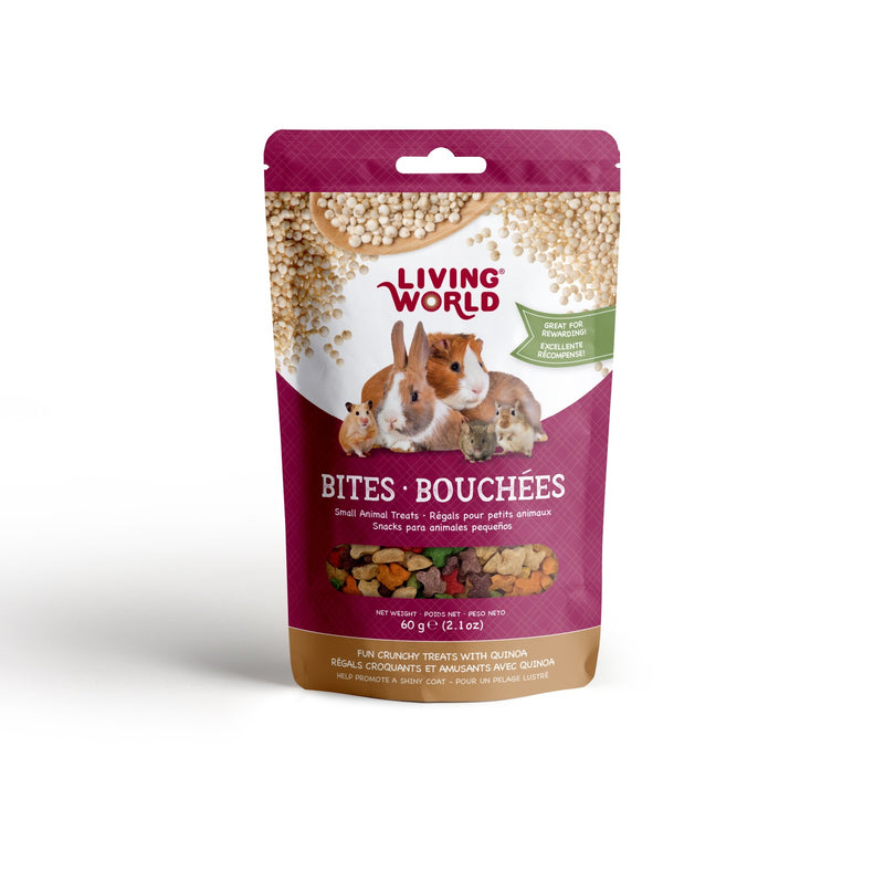 Living World Quinoa Small Pet Bites - 60390