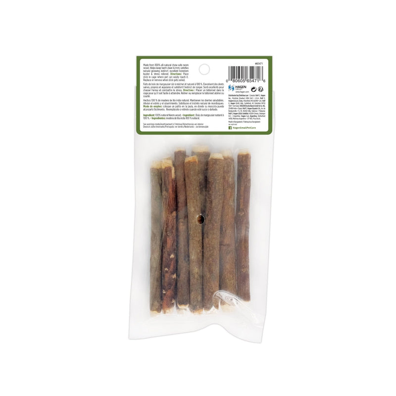 Living World Green Chews Small Pet Neem Wood Sticks - 65471