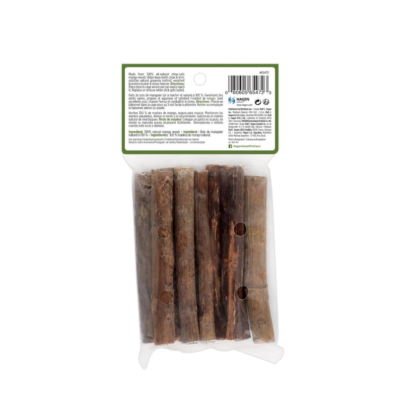 Living World Green Chews Small Pet Mango Wood Sticks - 65472