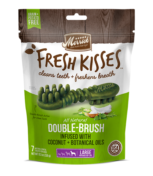Merrick Fresh Kisses Coconut Oil Dental Treat