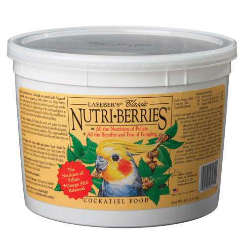 Lafeber's Classic Nutri-Berries for Small Birds - Exotic Wings and Pet Things
