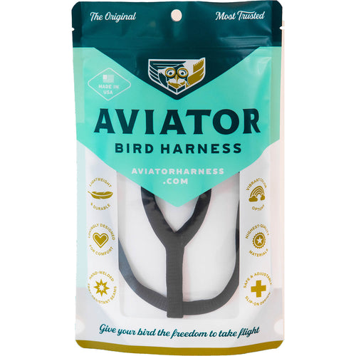 The Aviator Harness Small (Amazon / Timneh Grey / Small Cockatoo / Pionus)
