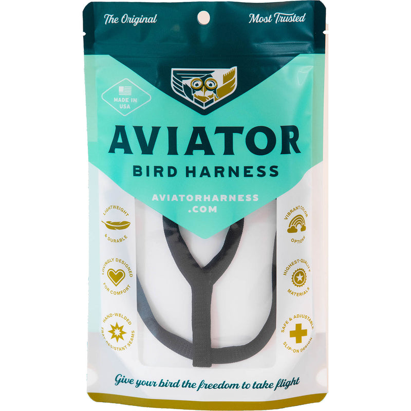 The Aviator Harness Medium (Congo Grey / Large Amazon / Eclectus)