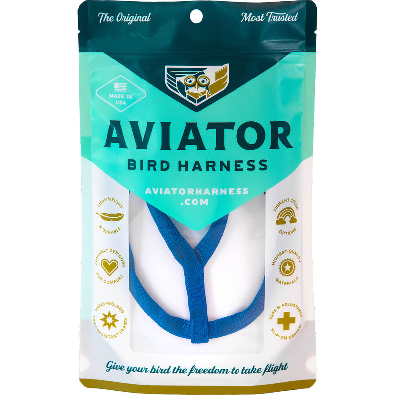 The Aviator Harness Small (Amazon / Timneh Grey / Small Cockatoo / Pionus)