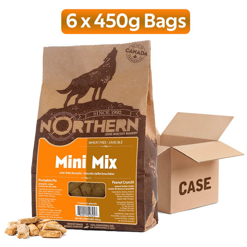 Northern Biscuit Vegan Mini Mix Pumpkin Pie & Peanut Crunch - 450g Case 🍁