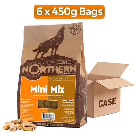 Northern Biscuit Vegan Mini Mix Pumpkin Pie & Peanut Crunch - 450g Case 🍁