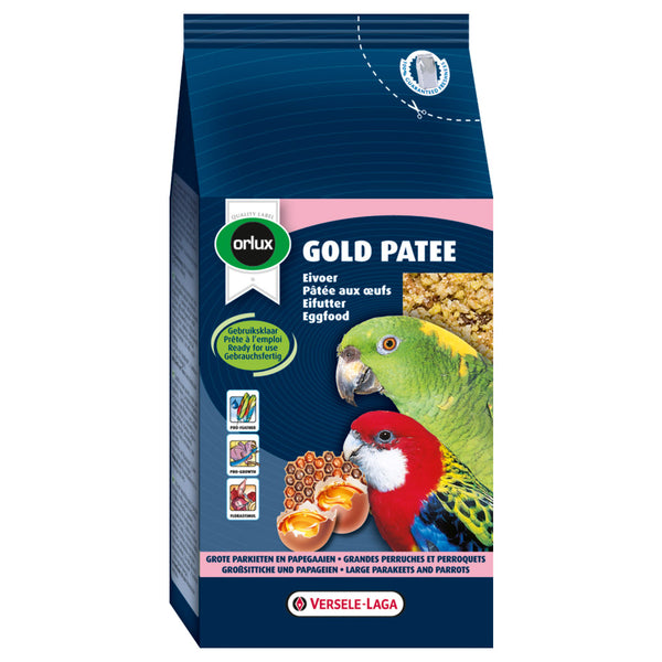 Orlux Gold Patee For Big Parakeets & Parrots