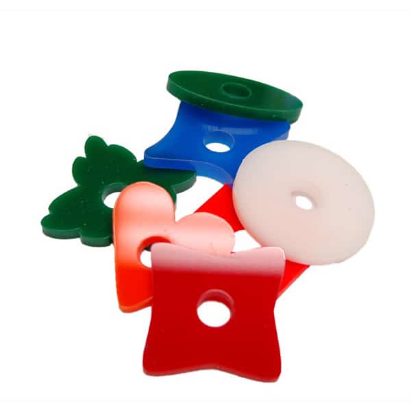Zoo-Max Bird & Small Pet Toy Parts - Plastic Assorted Shapes