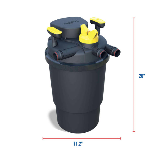 PressureFlo 2000 UVC Sterilizer Pond Filter
