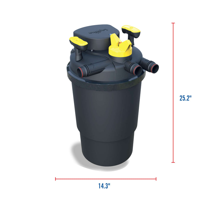 PressureFlo 4000 UVC Sterilizer Pond Filter
