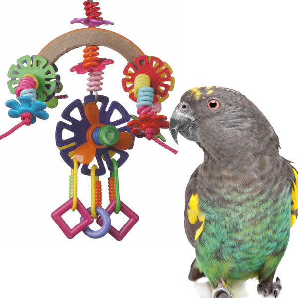 Spring Fling Small Parrot Enrichment Toy - PK2014