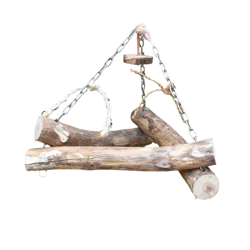 Trapeze Parrot Swing (SM-MED-LG-EX LG) 🍁
