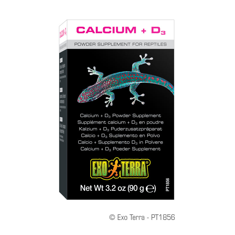 Reptile Calcium + D3 Powder Supplement
