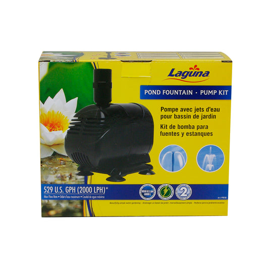 Pond Fountain Pump Kit - Up To 1058 U.S. GPH (4000 LPH)