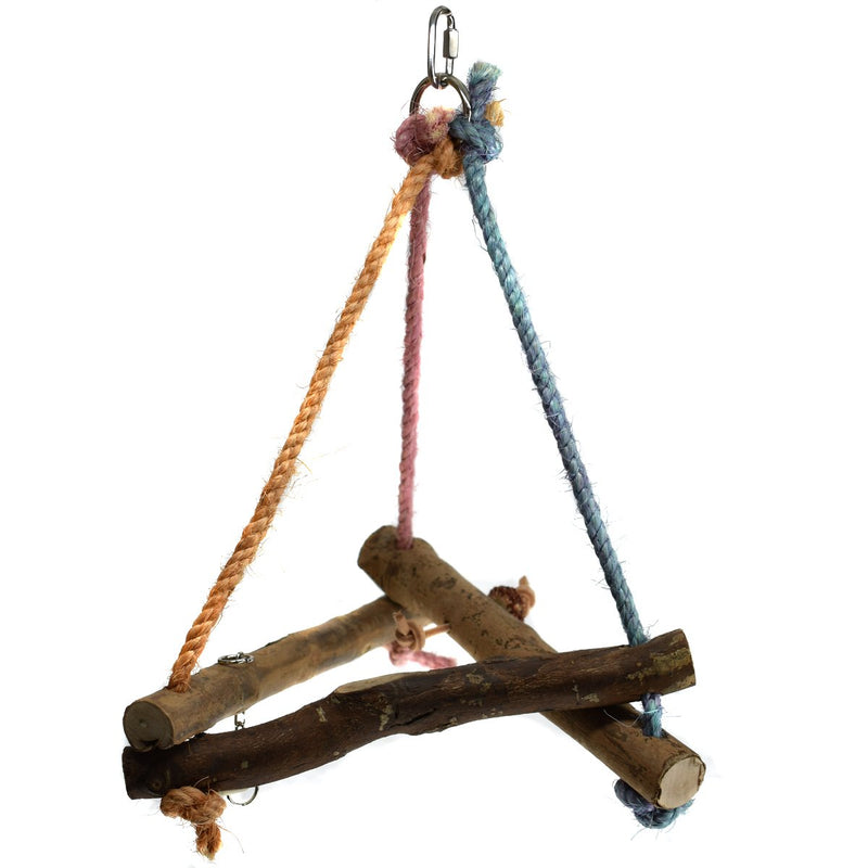 Trapeze Parrot Swing (SM-MED-LG-EX LG) 🍁
