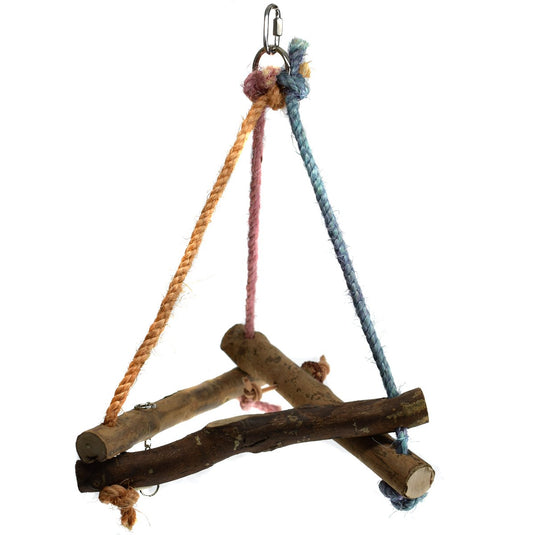 Trapeze Parrot Swing (SM-MED-LG-EX LG) 🍁