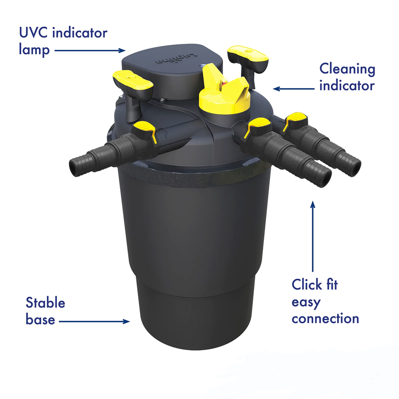 PressureFlo 4000 UVC Sterilizer Pond Filter