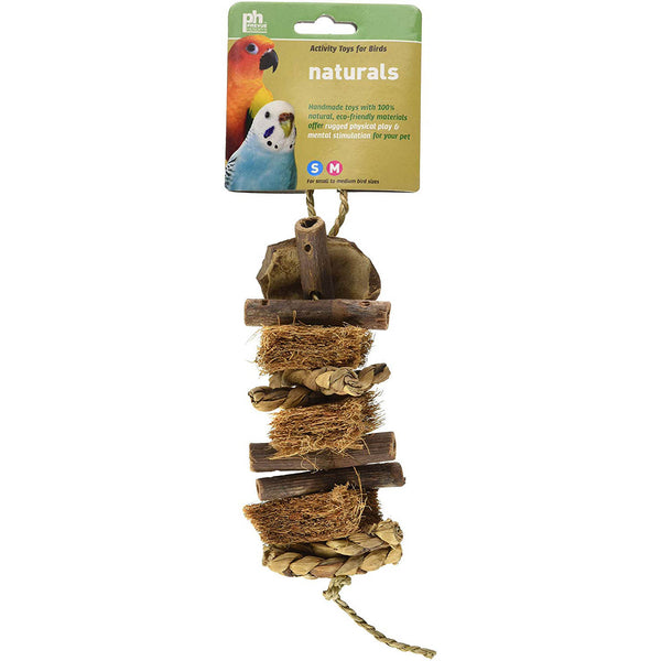 Dye Free All Natural Toys for Parrots and Parakeets NO ADDED COLOUR