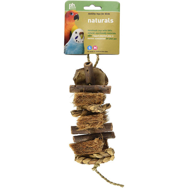 Prevue Hendryx Naturals Coco Rope Mini Bird Toy- 62803 Exotic Wings & Pet Things
