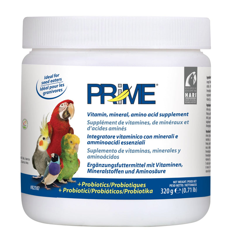 HARI Prime Vitamin Mineral / Amino Acid Supplement with Probiotic for Birds