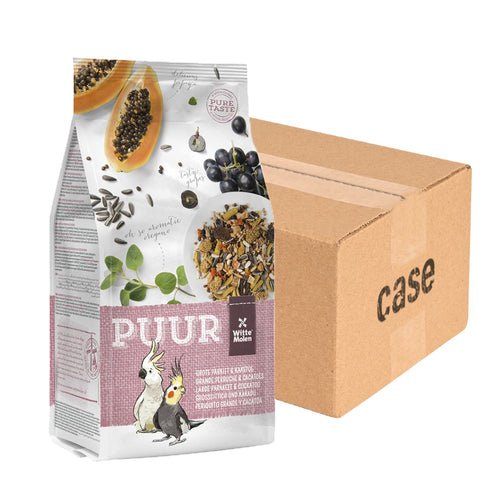 Multi-Bag Bundle - Witte Molen Puur Large Parakeet & Cockatoo Seed Mix 2kg x 4