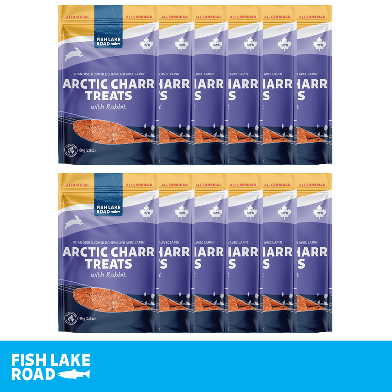 Arctic Charr Dog Treats With Rabbit
