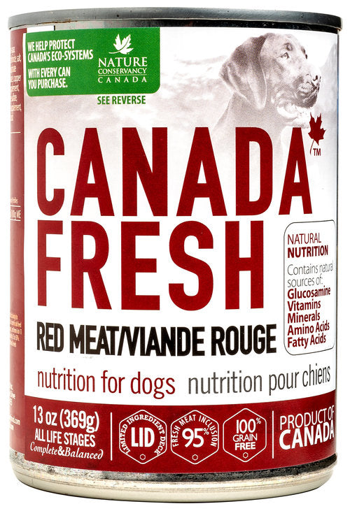 Canada Fresh Red Meat Pate Wet Dog Food