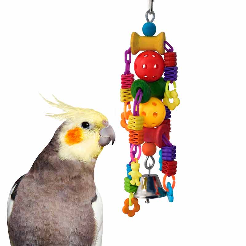 Ribbon Candy Small Parrot Enrichment Toy - SB1125