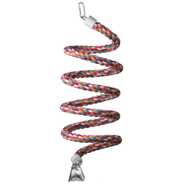 Cotton Parrot Bungee with Bell Swing SM-MED-LG-XL