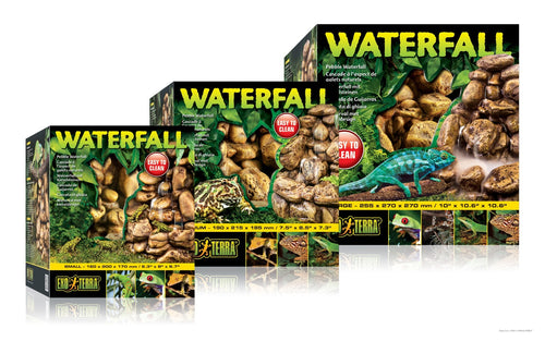 Exo Terra Reptile Pebble Waterfalls w/ Pump