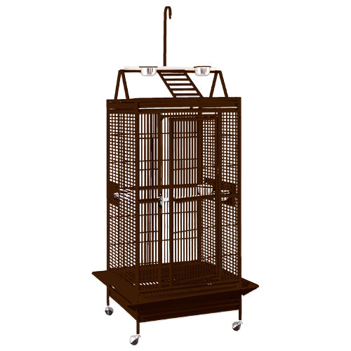 King's Cages Medium Playtop Parrot Cage - SLP2624