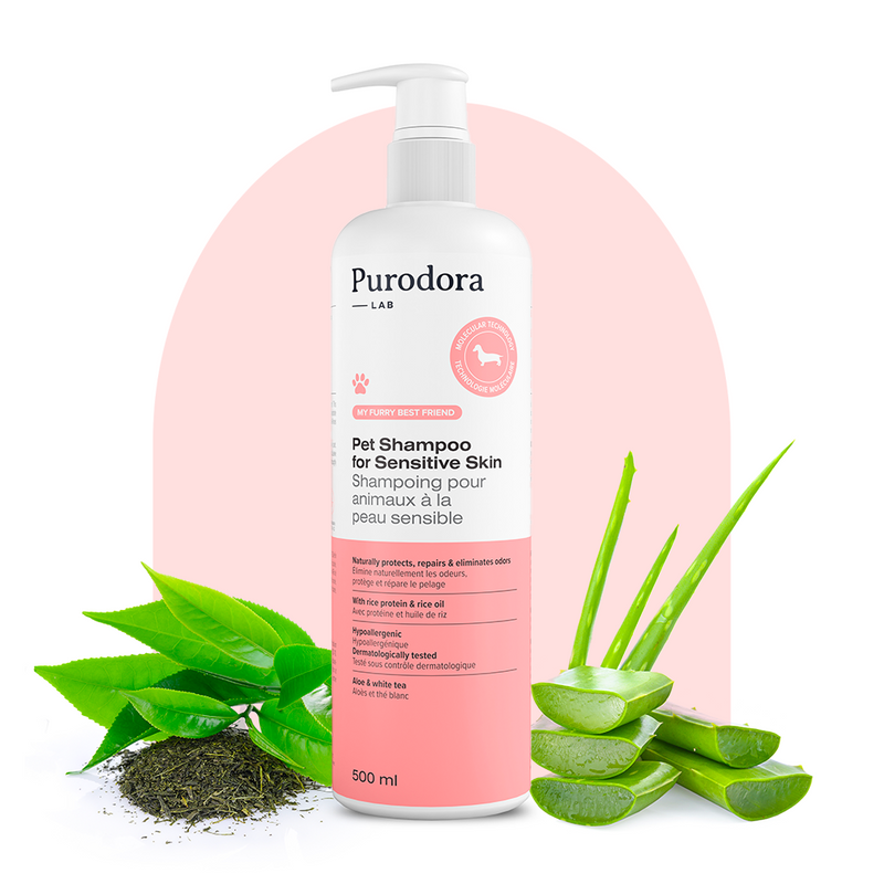 Purodora Lab Pet Shampoo for Sensitive Skin - 500ml