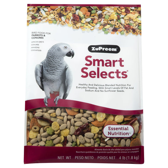 ZuPreem Smart Selects Bird Food for Parrots & Conures