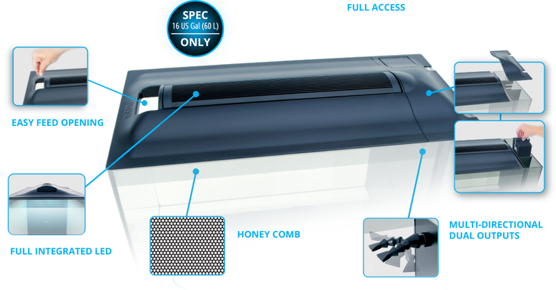 Fluval Spec Aquarium Kit - Black | Store Pickup Only
