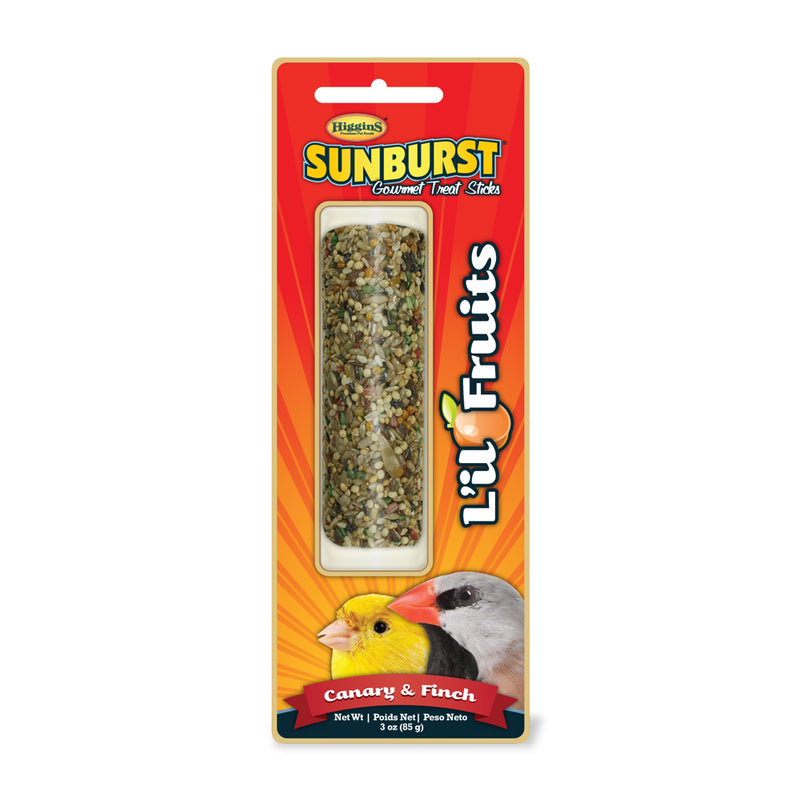 Higgins Sunburst Gourmet Canary/Finch Lil Fruits Treat Stick