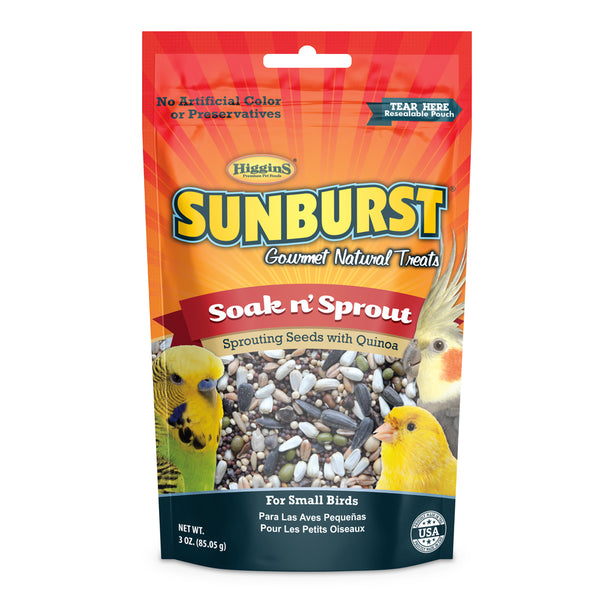 Higgins Sunburst Treats Soak and Sprout