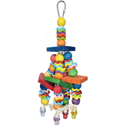 Wiggles & Wafers Small Parrot Enrichment Toy